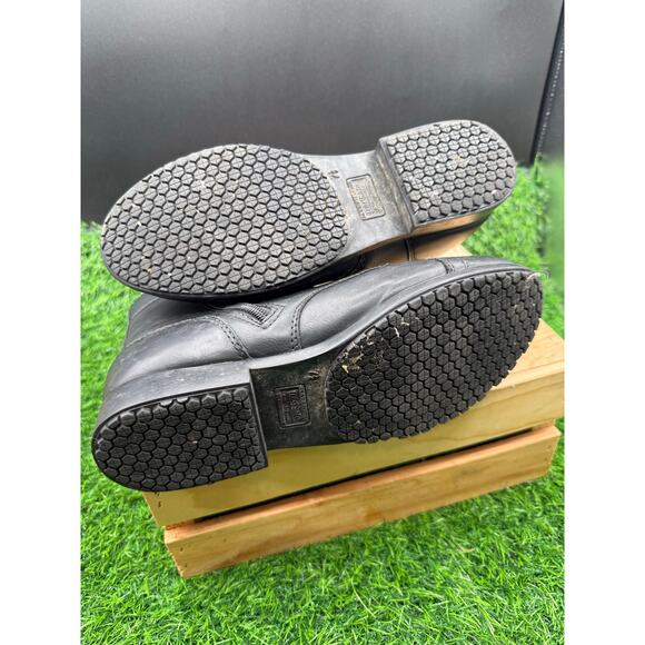 TredSafe- NonSlip- Combat Boots- Black-Size 7.5M - Picture 10 of 10